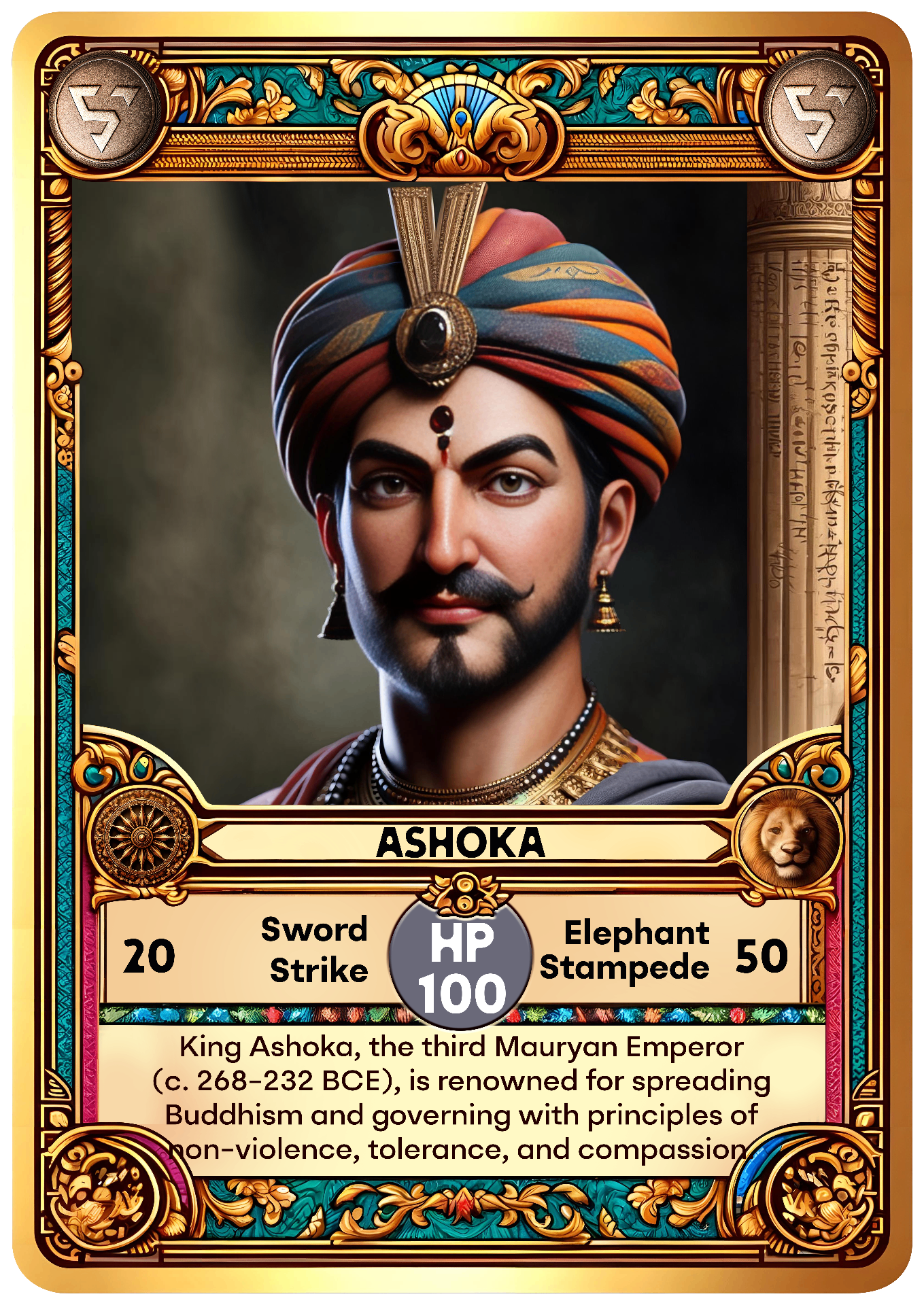 Ashoka card