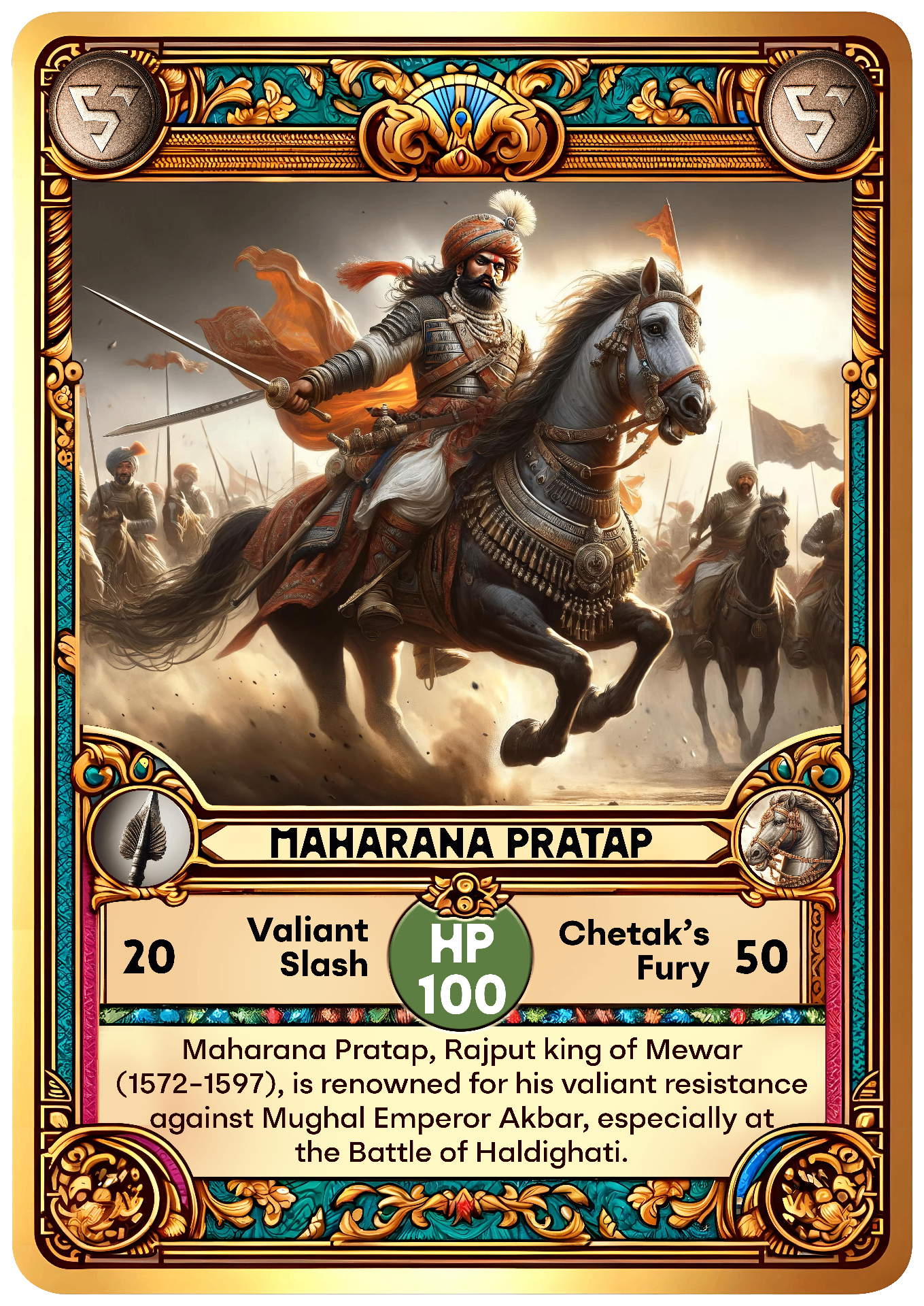 Maharana Pratap card